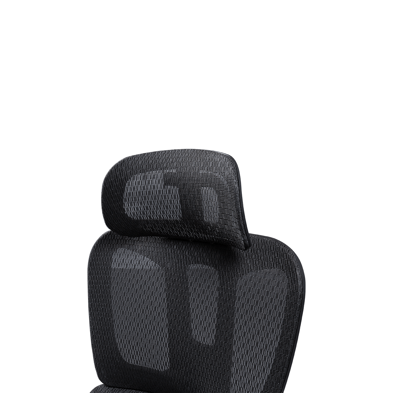 Cadeira de escritório ergonômica de malha, estrutura de plástico, design clássico, cadeira de malha, encosto de cabeça ajustável, cadeira de escritório com apoio para os pés details