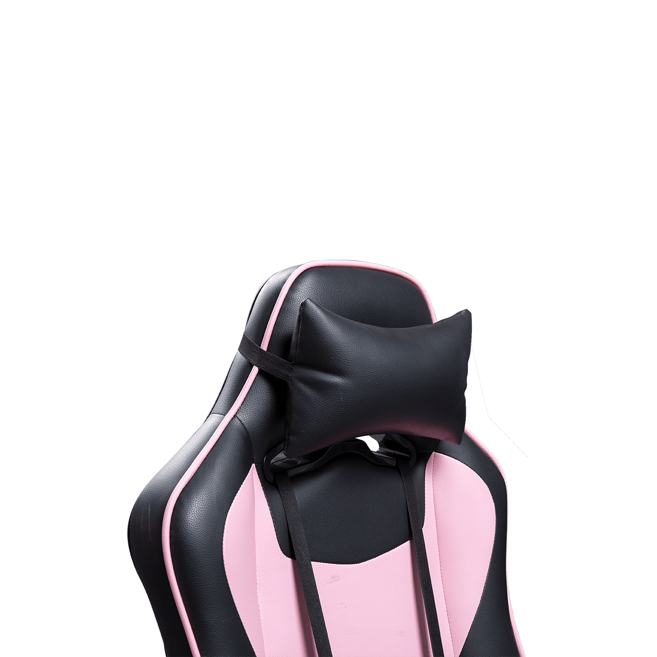 Preto rosa couro sintético feminino crianças cadeira de computador encosto de altura ajustável cadeira de jogos details